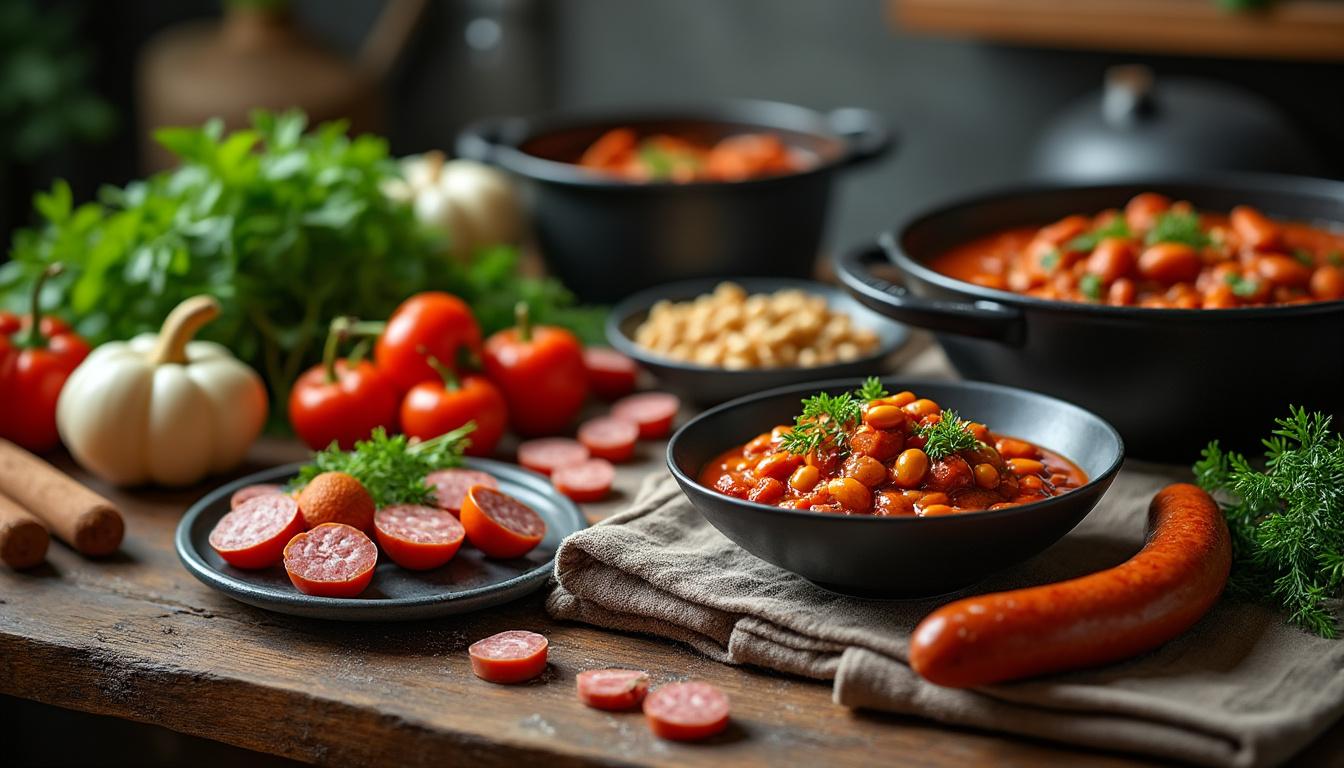 découvrez 5 recettes authentiques pour préparer le célèbre cassoulet de castelnaudary chez vous. apprenez les secrets de ce plat traditionnel riche en saveurs et faites voyager vos papilles en un rien de temps. parfait pour régaler vos convives !