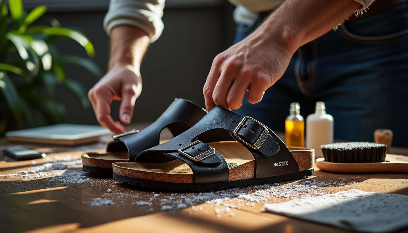 découvrez nos astuces de professionnels pour nettoyer vos chaussures birkenstock efficacement. apprenez des techniques simples et des conseils d'entretien pour préserver l'aspect et la durabilité de vos sandales préférées.