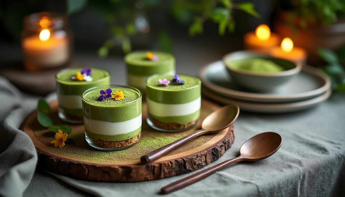 plongez dans l'univers délicat de l'entremet au thé matcha et apprenez à réaliser ce dessert raffiné qui saura surprendre vos invités. découvrez des astuces et des recettes pour maîtriser cet art culinaire unique.