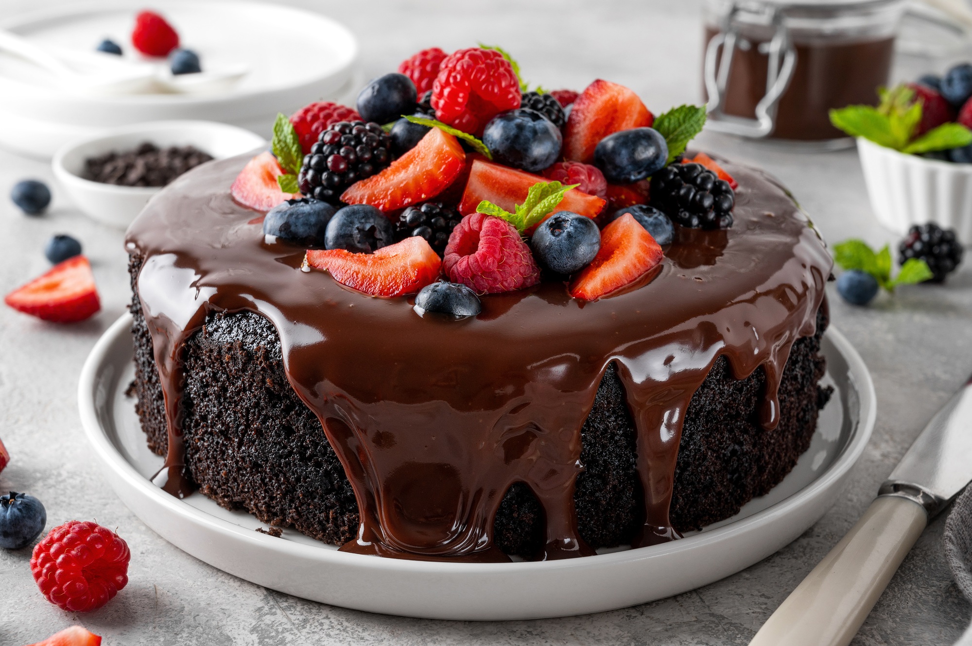 gâteau au chocolat