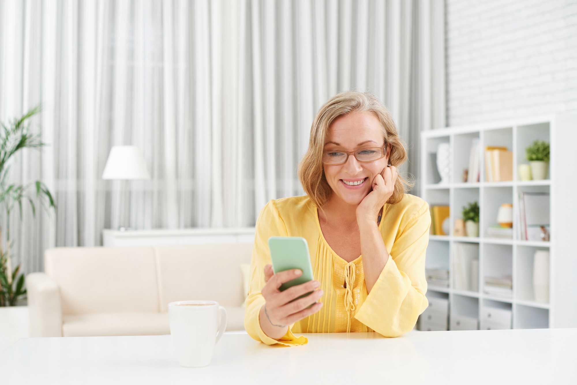 Reading text message