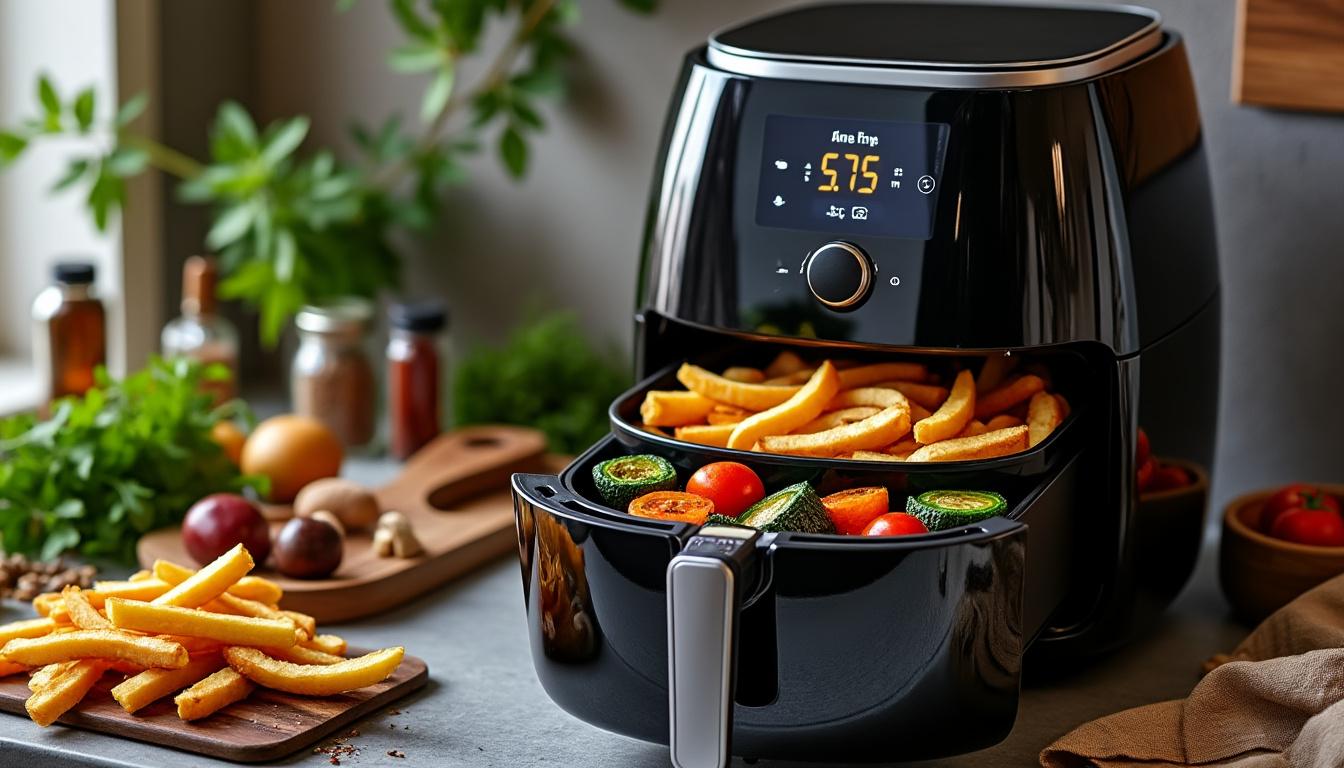 découvrez les avantages insoupçonnés de l'air fryer à 2 compartiments : gain de temps, cuisson simultanée de plusieurs plats et saveurs préservées. l'appareil idéal pour les gourmets exigeants !