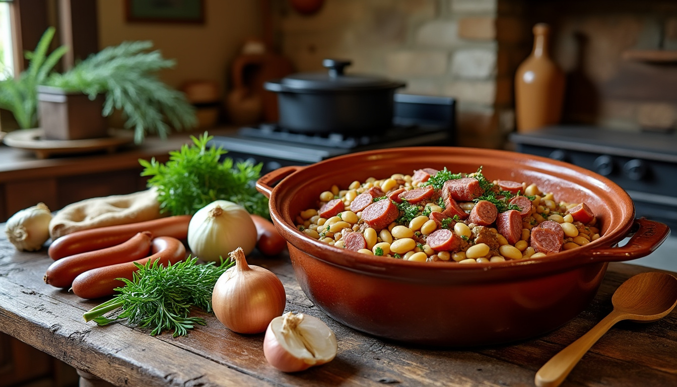 découvrez tous les secrets de la recette du cassoulet traditionnel dévoilée par marmiton : astuces, ingrédients, étapes et conseils pour réussir ce plat mythique de la cuisine française.