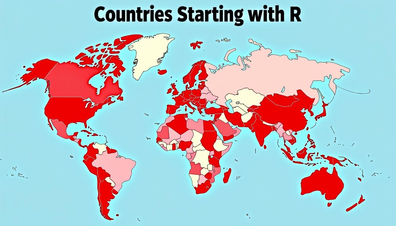 découvrez la liste complète des pays dont le nom commence par la lettre r à travers le monde. informations, faits marquants et curiosités géographiques sur ces états débutant par r.