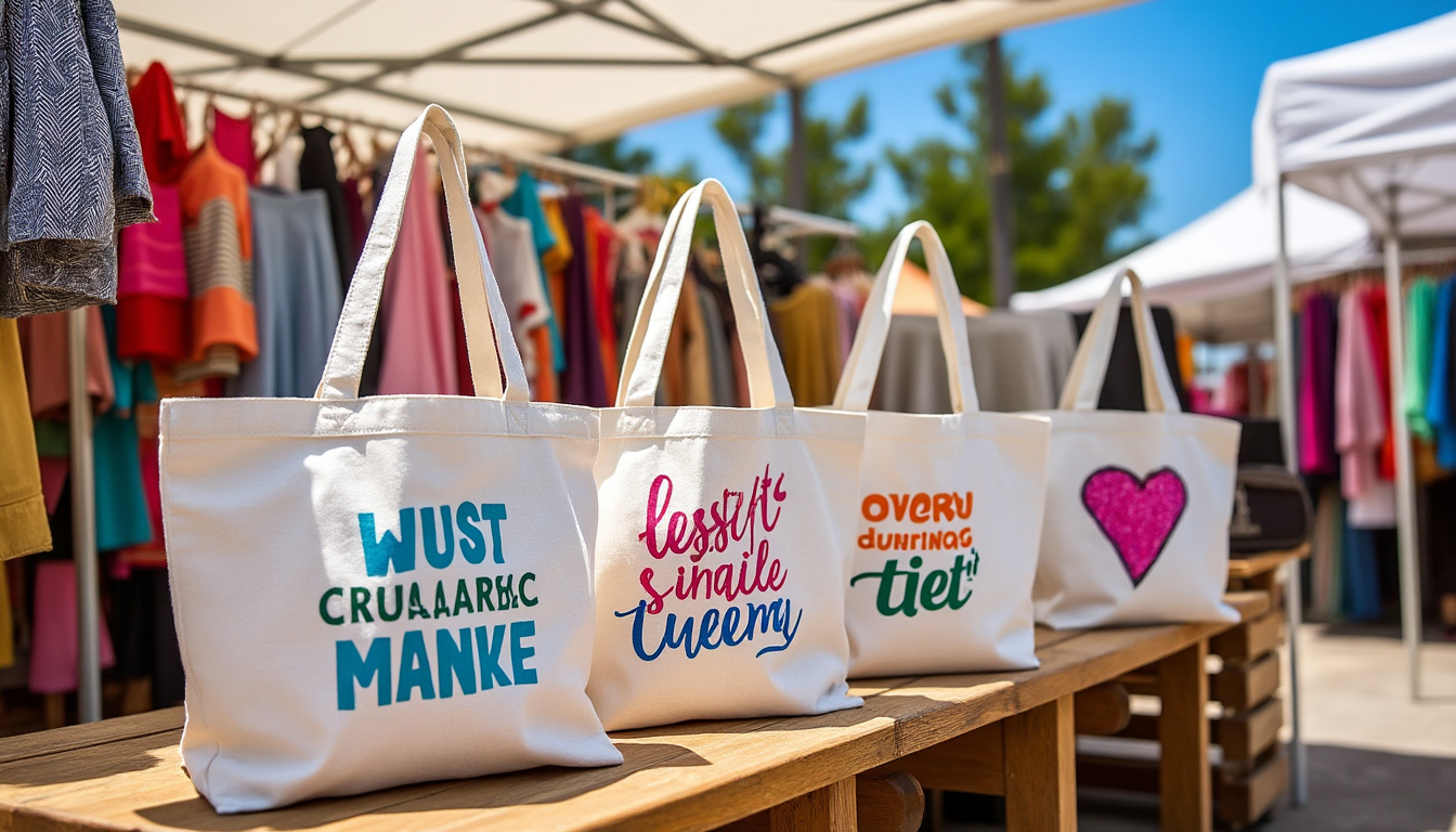 découvrez comment la personnalisation de cabas en tissu local peut renforcer l'image de marque de votre entreprise, offrir une alternative écologique et fidéliser vos clients grâce à des sacs uniques et durables.