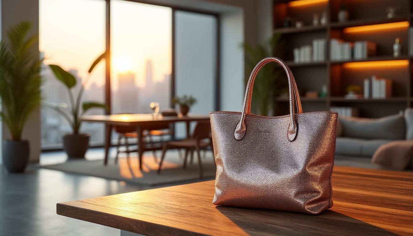 découvrez le sac cabas pailleté vanessa bruno, l’accessoire incontournable pour sublimer votre quotidien. pratique et tendance, il accompagne les fashionistas avec élégance partout où elles vont.