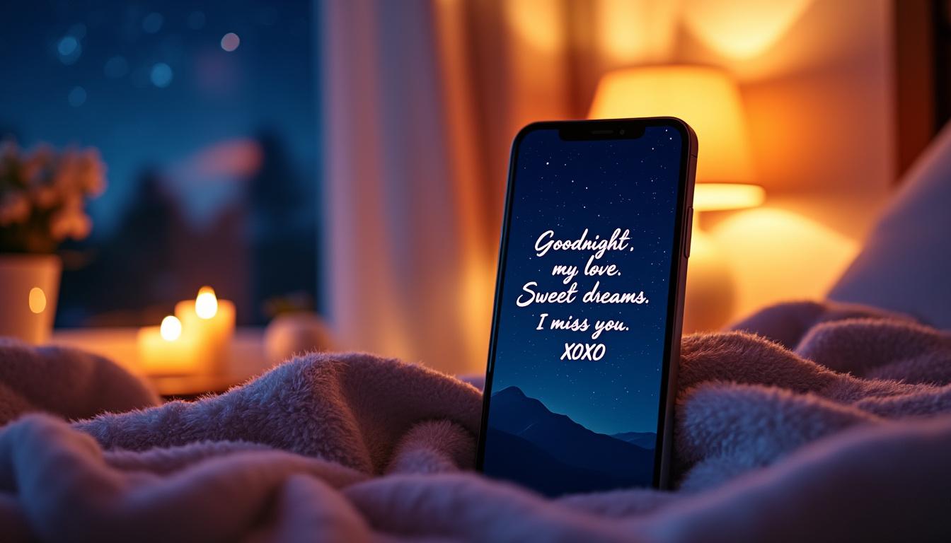 découvrez comment les messages mignons 'bonne nuit' peuvent renforcer votre relation en apportant douceur, attention et complicité au quotidien.