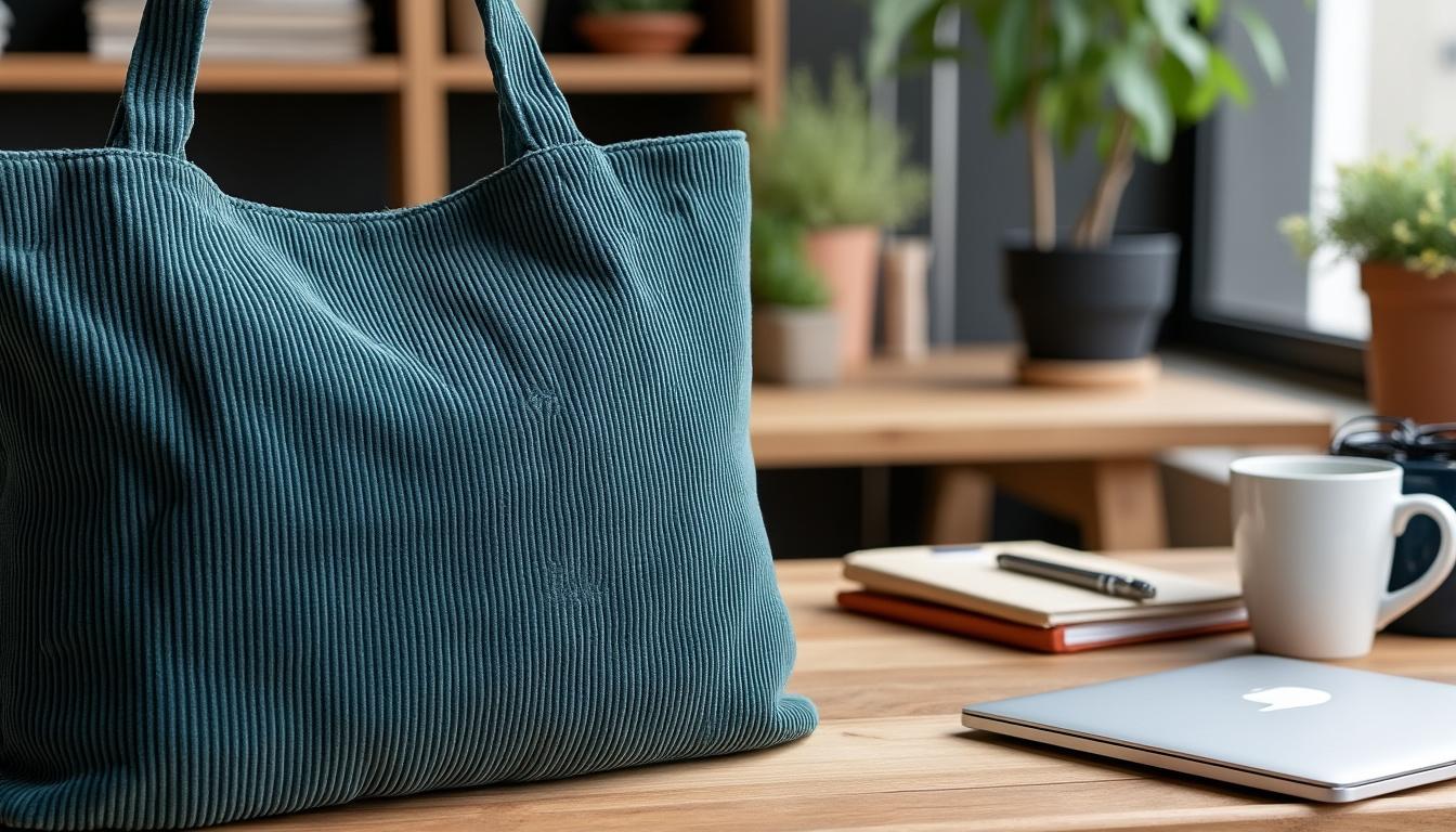 découvrez 5 astuces simples et élégantes pour assortir votre sac cabas en velours côtelé avec votre garde-robe et sublimer votre style au quotidien.