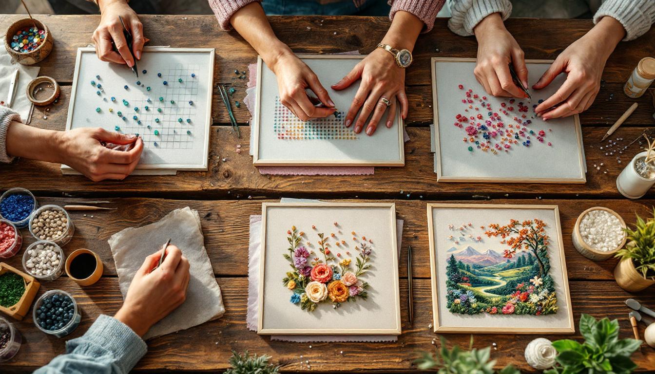 découvrez comment choisir le kit de broderie diamant idéal selon votre niveau pour réussir vos créations et profiter pleinement de cette activité artistique.