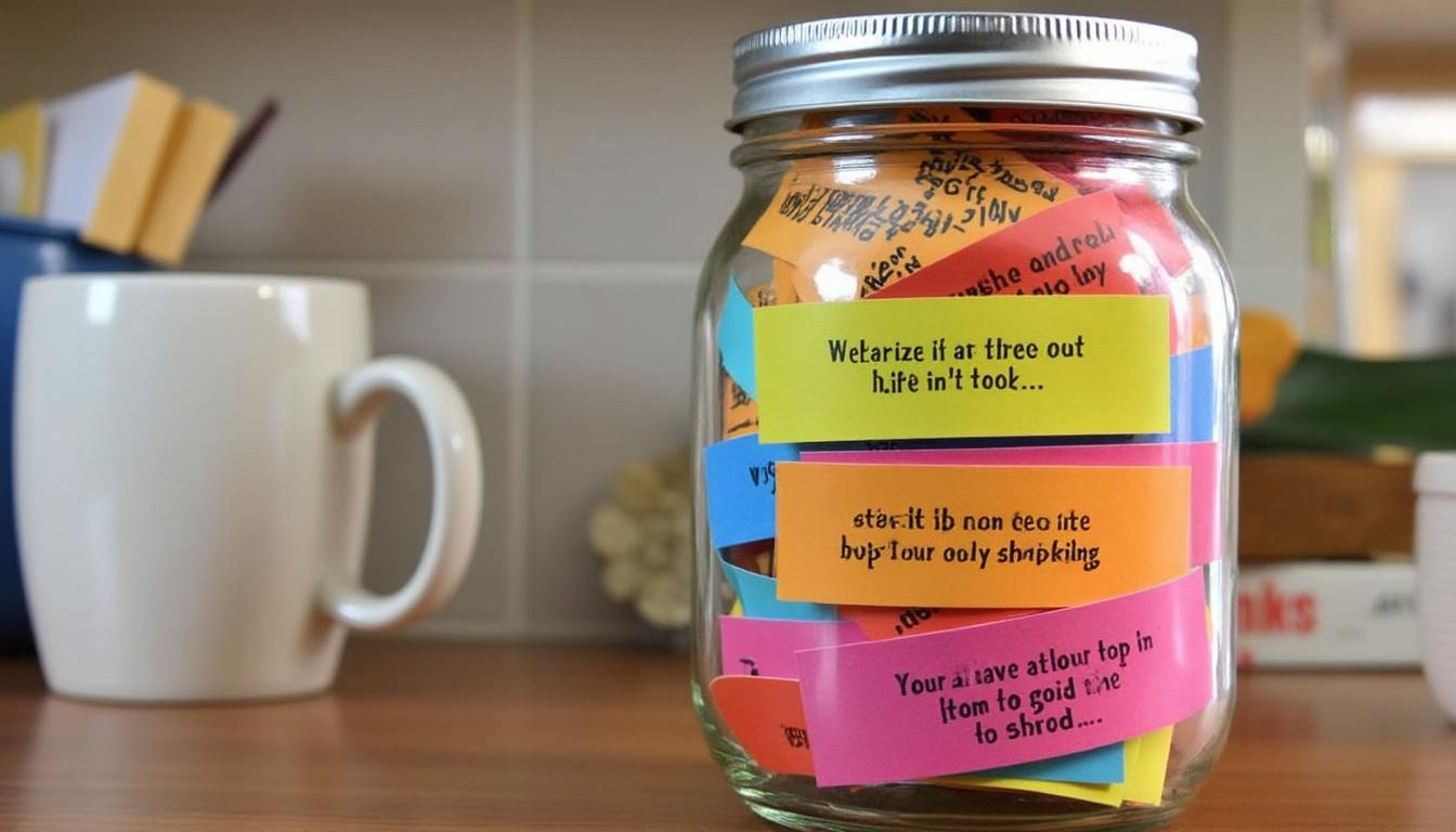 découvrez comment créer votre propre bocal d'idées de mots pour 365 jours de surprises et d'inspiration quotidienne.