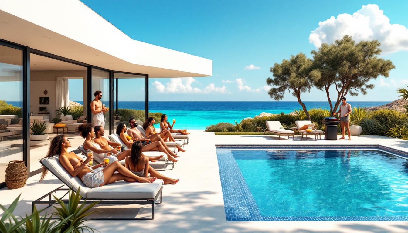 découvrez les meilleurs sites de locations de vacances à minorque (baléares) spécialement pour les groupes d'amis. trouvez des logements adaptés, confortables et abordables pour des séjours inoubliables entre amis.