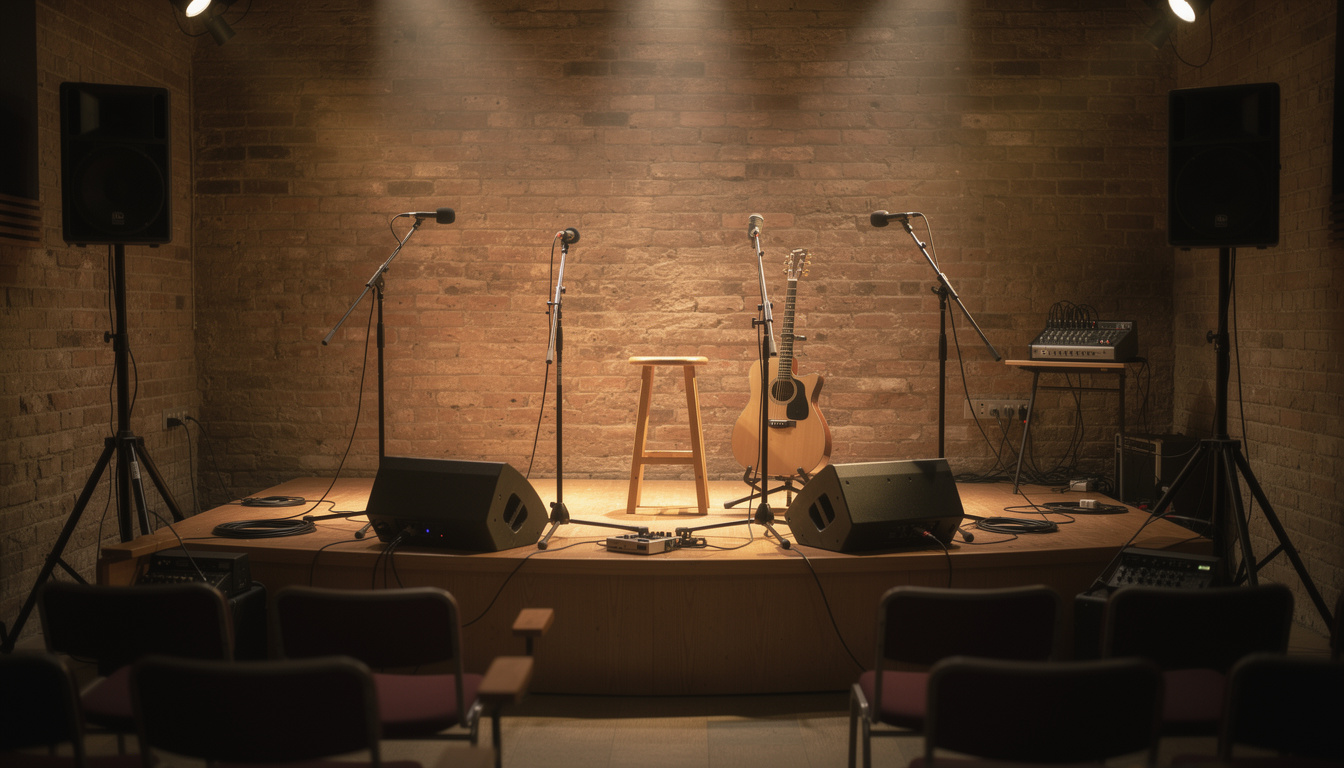 découvrez l'équipement essentiel pour réussir votre concert acoustique en petit comité et offrir une ambiance intimiste parfaite pour vos invités.