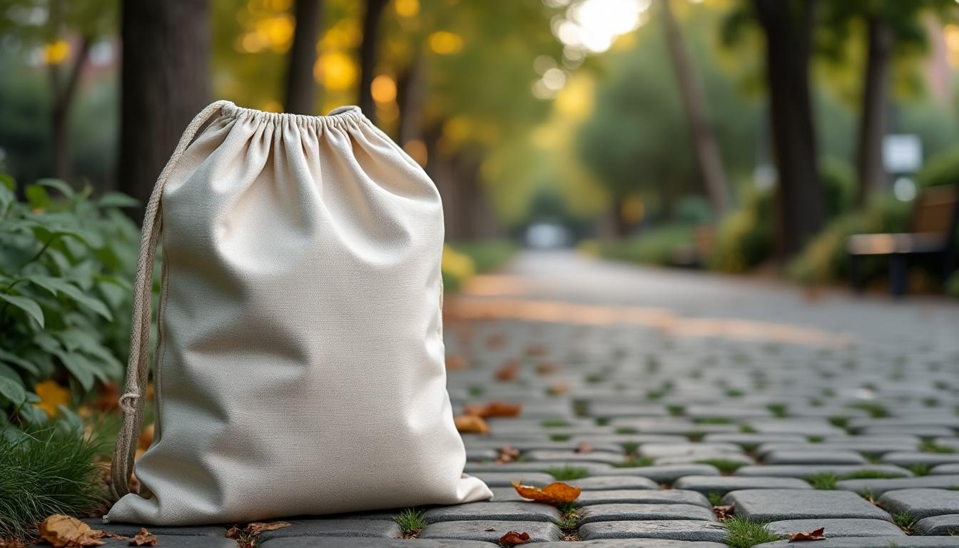 découvrez le sac en coton biologique, alliant style et respect de l'environnement pour un accessoire à la fois tendance et éco-responsable.