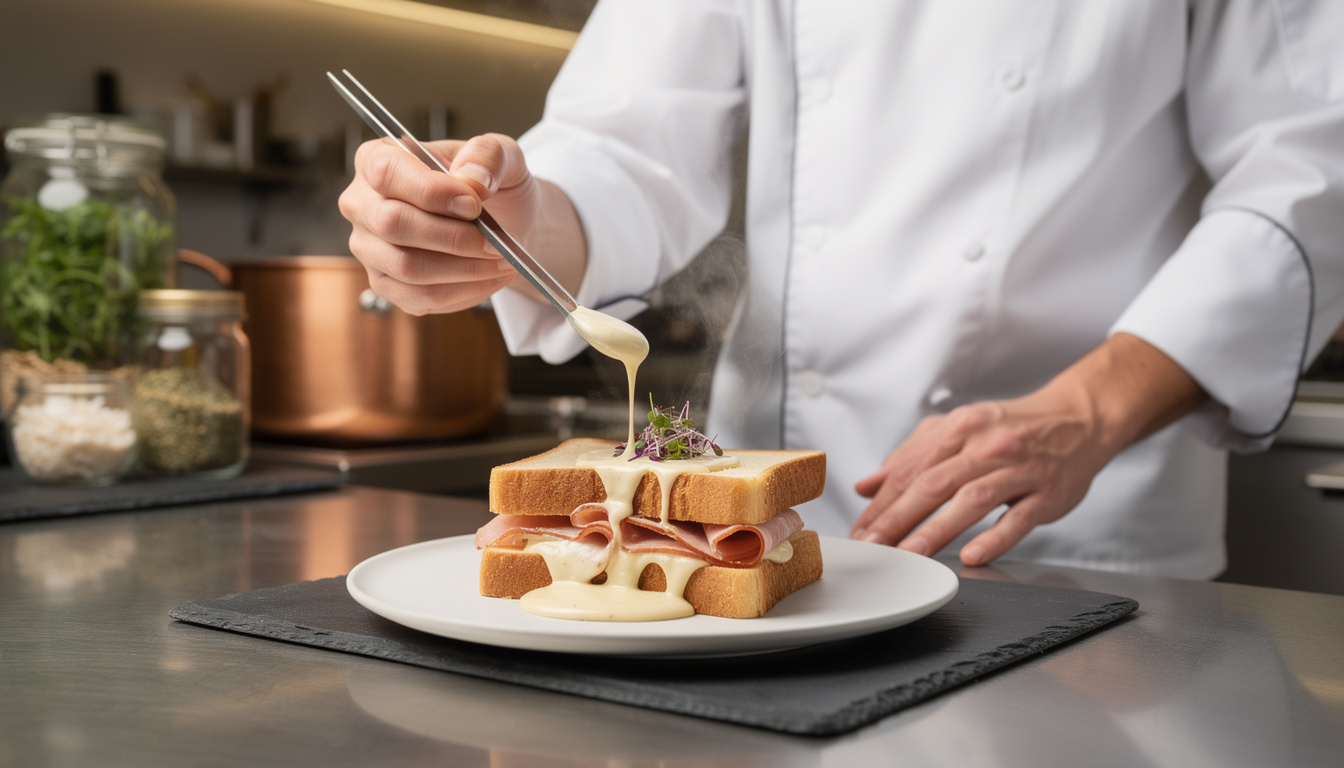 découvrez la rencontre unique entre michelin et le croque-monsieur d'alain ducasse, un mariage parfait entre tradition culinaire et modernité gourmande.
