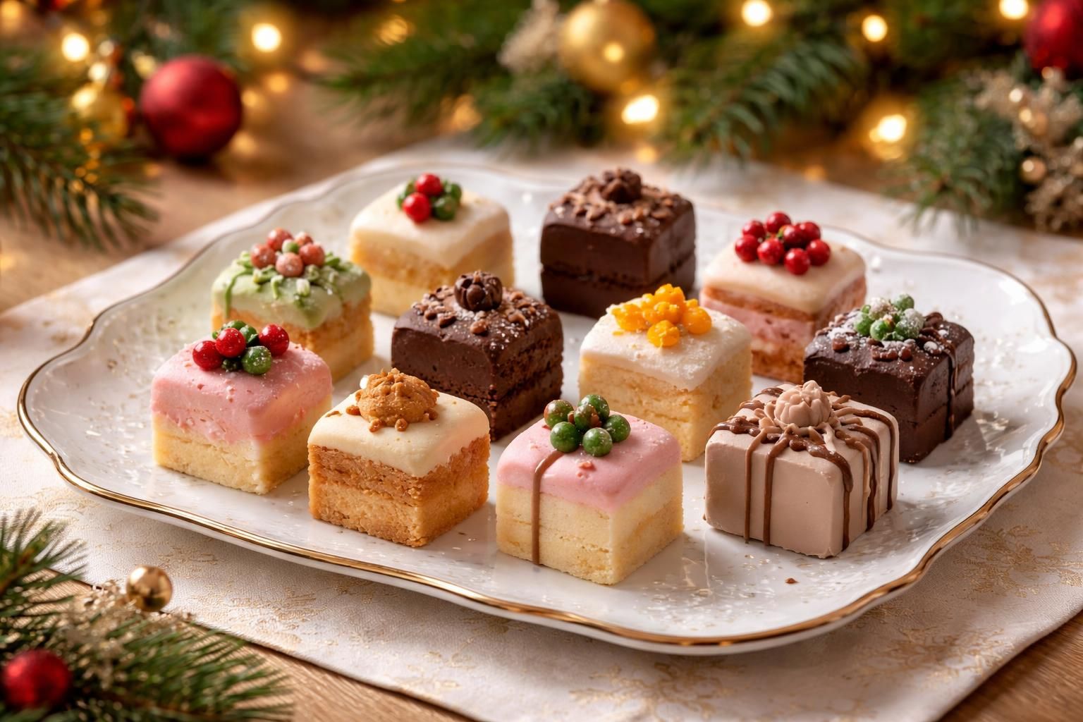 découvrez 10 recettes de petits fours maison pour noël qui raviront vos invités avec des saveurs délicieuses et une présentation élégante.