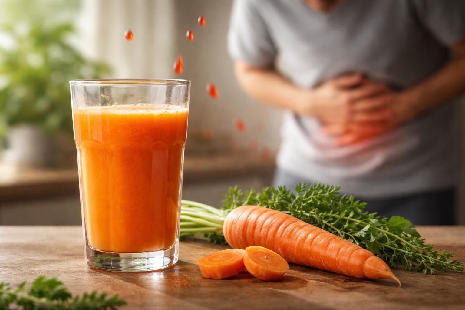 découvrez les risques potentiels liés à la consommation de jus de carotte et les précautions à prendre pour profiter de ses bienfaits en toute sécurité.