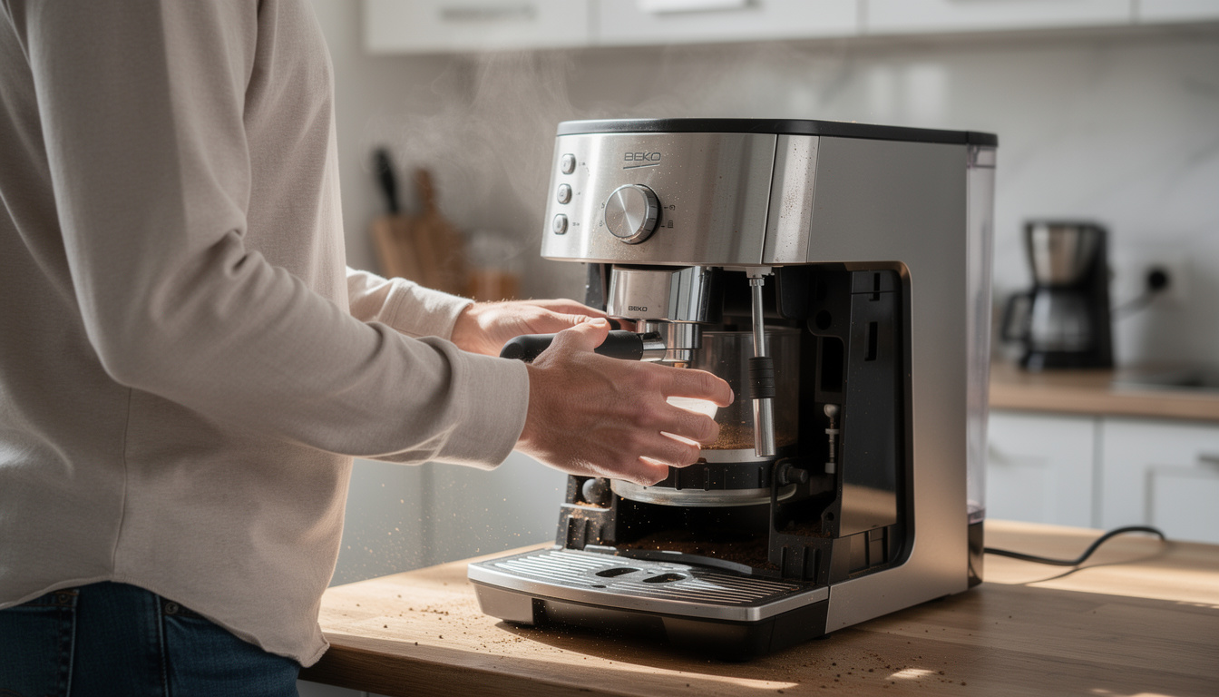 découvrez une astuce simple et efficace pour résoudre facilement le problème de broyeur de votre machine à café beko et retrouver un café parfait en un rien de temps.