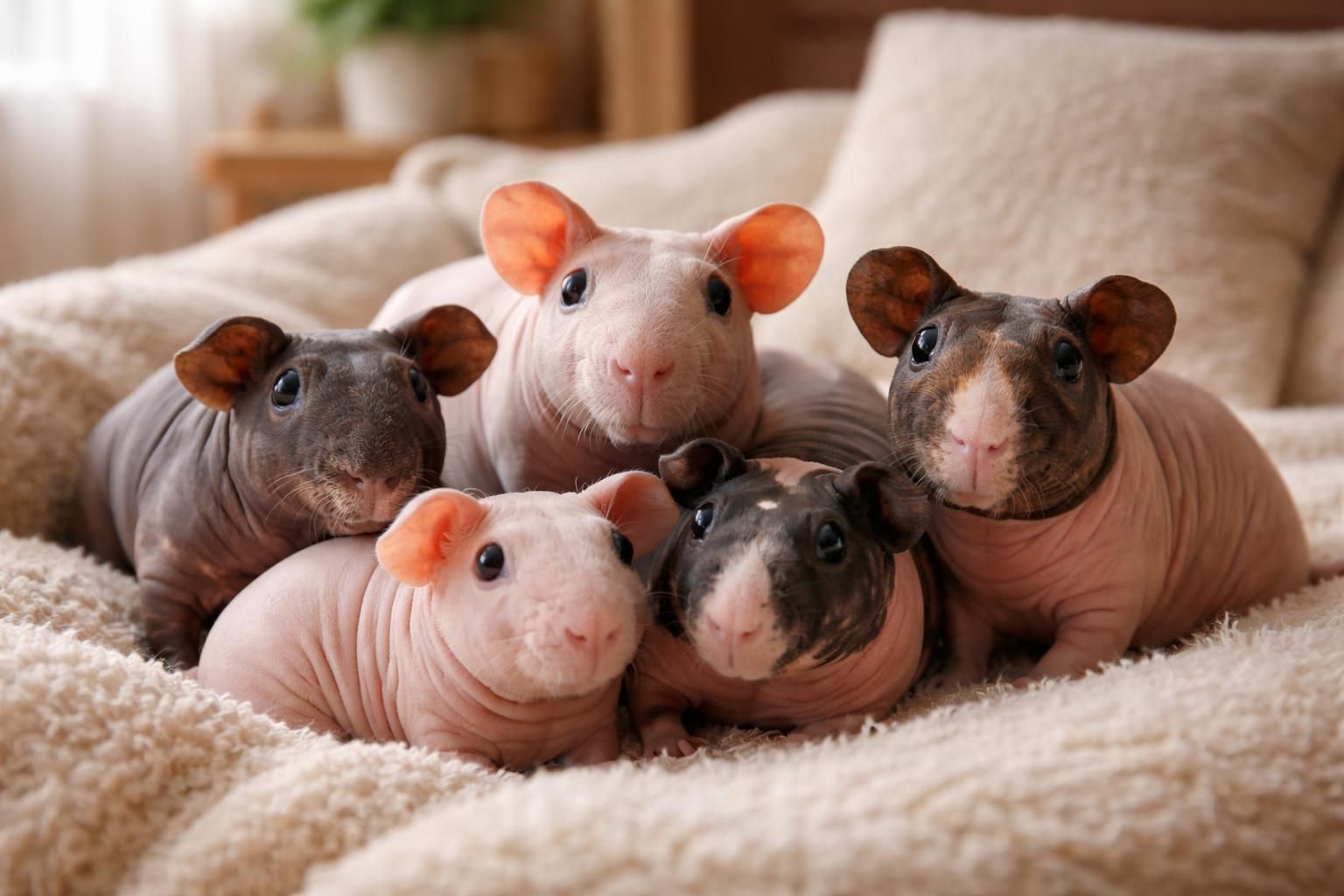 découvrez les meilleures races de cochons d'inde sans poil à adopter, leurs caractéristiques uniques et conseils pour bien s'en occuper.