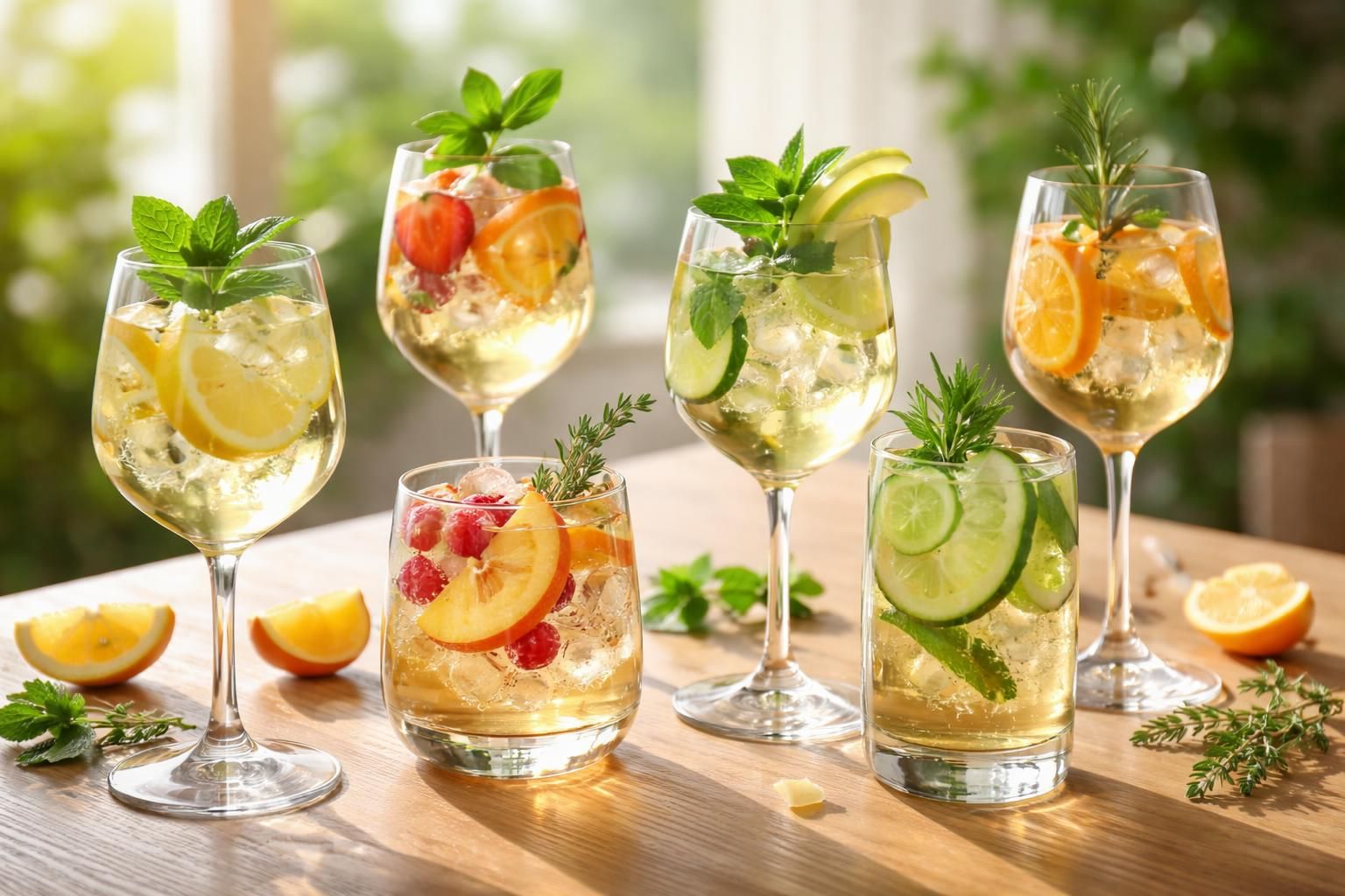 découvrez 6 recettes express de cocktails inventifs à base de vin blanc, parfaites pour impressionner vos invités avec des saveurs originales et rafraîchissantes.