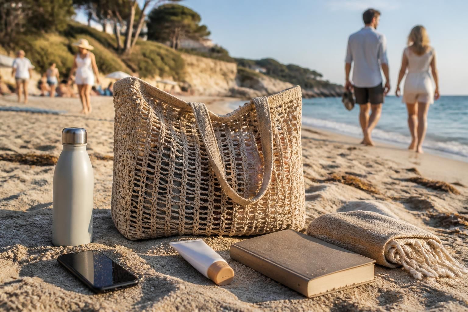 découvrez cinq bonnes raisons d'investir dans un sac cabas en filet recyclé, alliant écologie, style et praticité, idéal pour vos journées à la plage.
