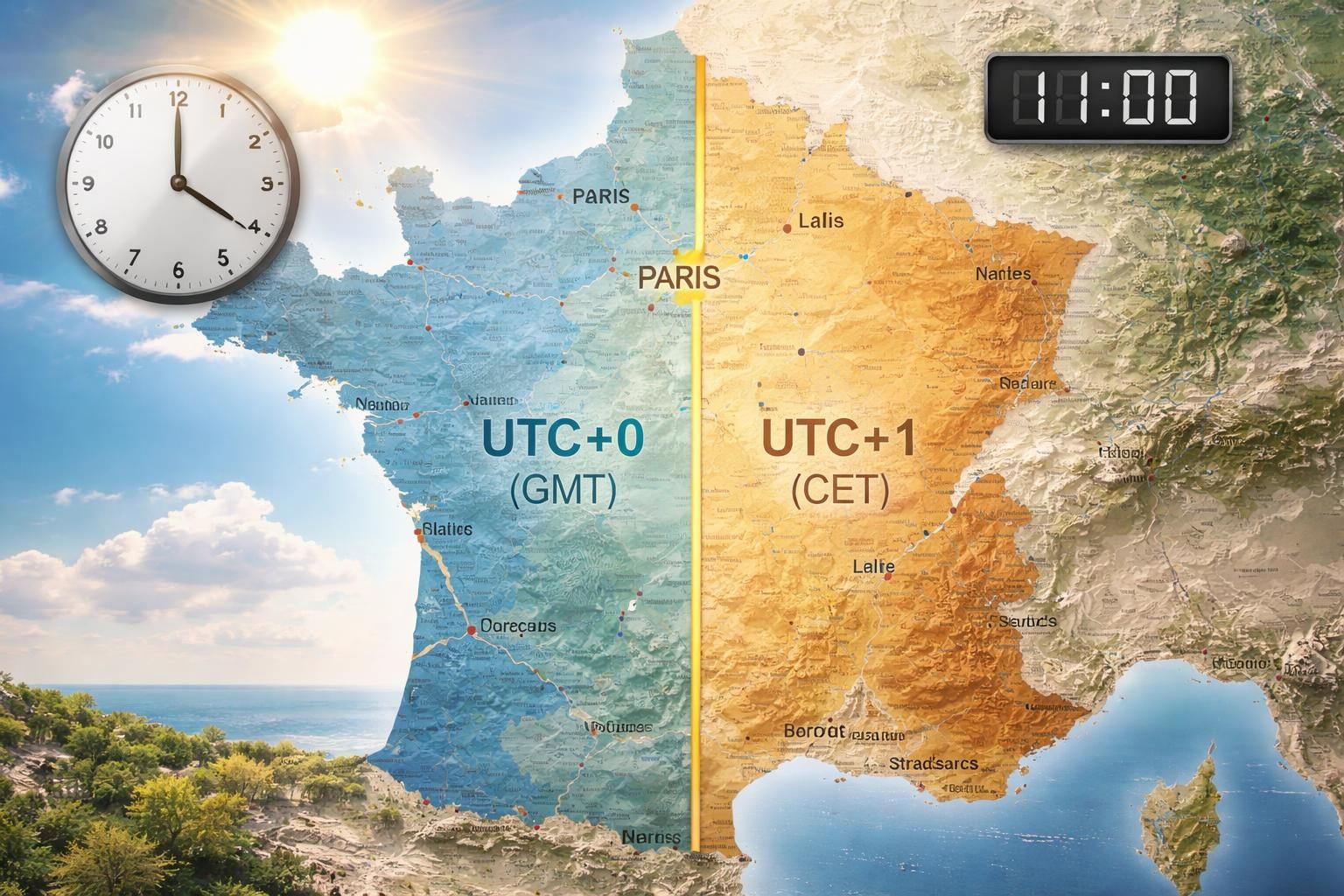 découvrez comment identifier avec précision le fuseau horaire en france pour une gestion optimale du temps et des rendez-vous.