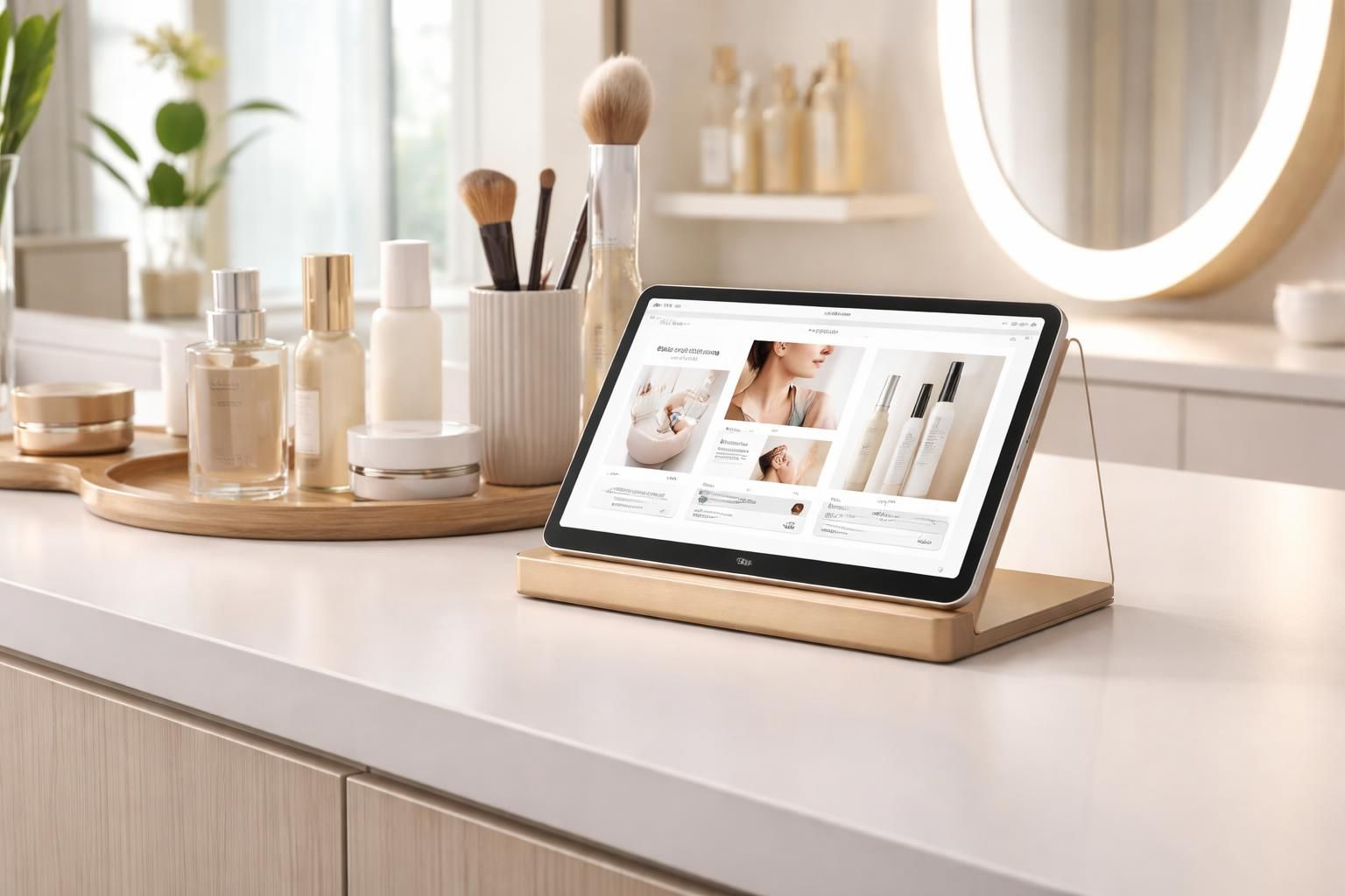 découvrez des astuces pratiques pour intégrer une tablette samsung à votre comptoir beauté sans encombrer l'espace, alliant fonctionnalité et élégance.