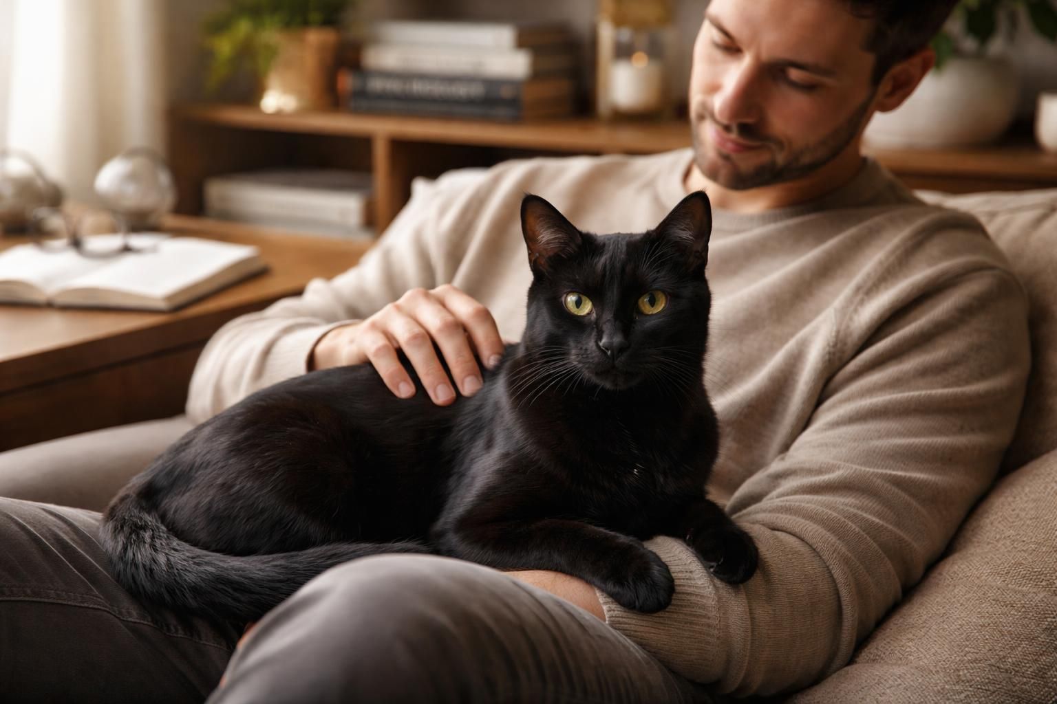 découvrez comment la robe noire du chat influence les perceptions et les émotions des propriétaires grâce à la psychologie animale.